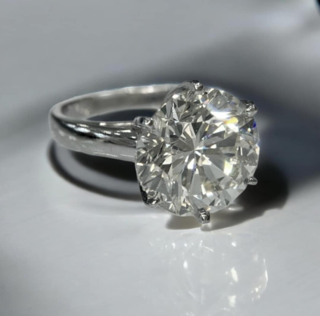 11.02 Carat Round Brilliant Cut Lab-Grown Diamond