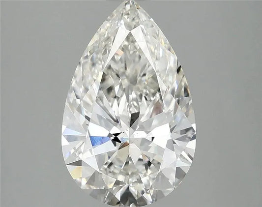 2.51ct Pear Lab Grown Diamond (Colour G, Clarity VS2, IGI Certified)