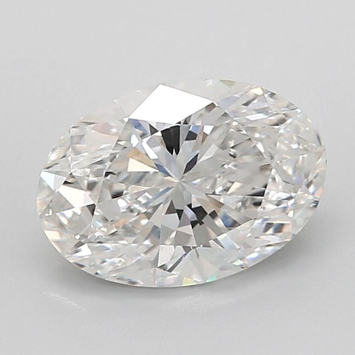 3.05 CT Oval Lab Grown Diamond F Color VS1 Excellent Polish Symmetry Loose