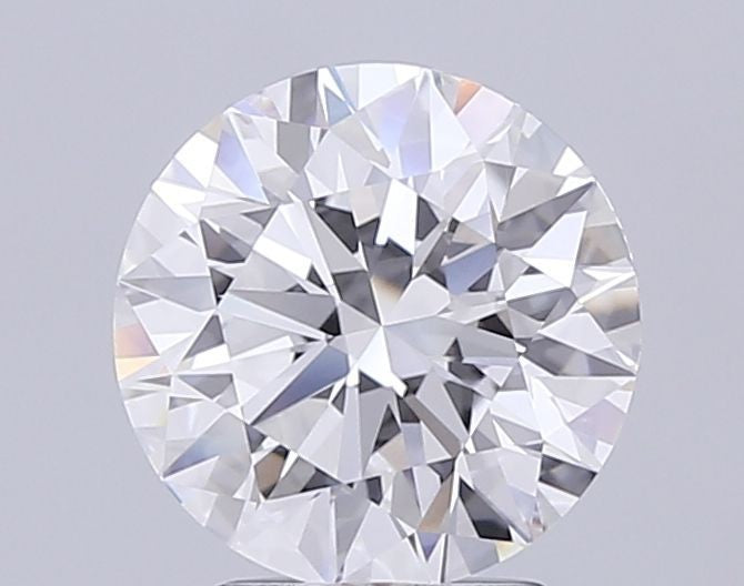 3.05 CT Round Lab Grown Diamond F VS1 Ideal Cut EX EX None IGI Certified