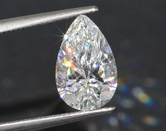 1.53 Ct. Pear Shaped Laboratory Grown Diamond VS1 F Color IGI Certified