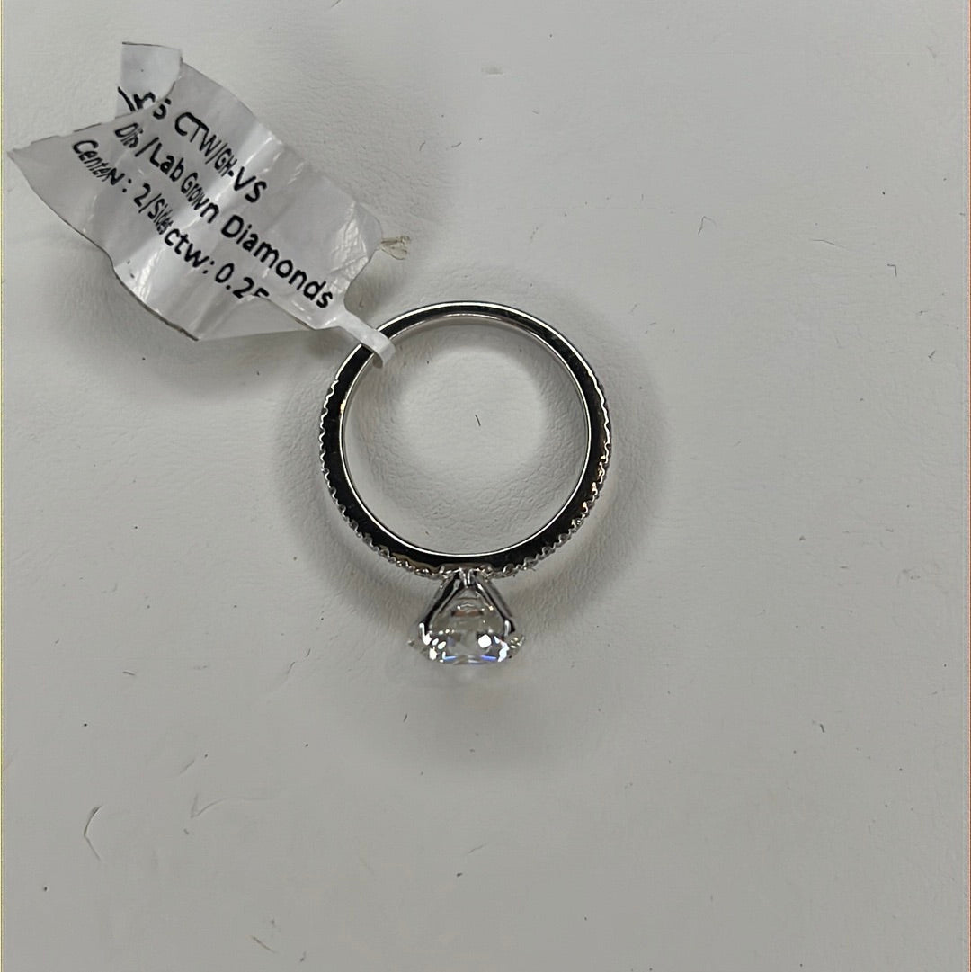 LG 2.16ct Round Brilliant Cut Diamond Ring